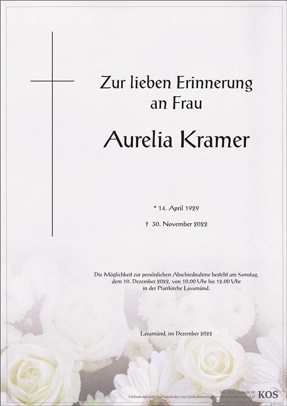 Aurelia Kramer